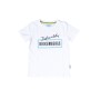 T-shirt  Bikkembergs bambino estiva mezza manica bianca 8 anni - 16 anni