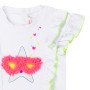 T-shirt bianca  Billieblush neonata estiva 6 mesi- 2 anni