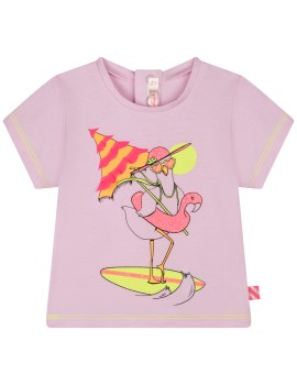 T-shirt rosa  Billieblush neonata estiva 6 mesi- 2 anni