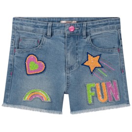 Short in denim Billieblush bambina estivo 2 anni- 12 anni