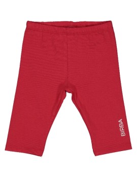 Leggings corto rosso Birba neonata estivo 6 mesi - 30 mesi .