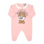 Tutina Moschino neonata invernale rosa collezione a/i 2022/2023 1 mese-6 mesi