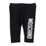 leggings in cotone Moschino neonata nero collezione a/i 2023 6 mesi- 3 anni