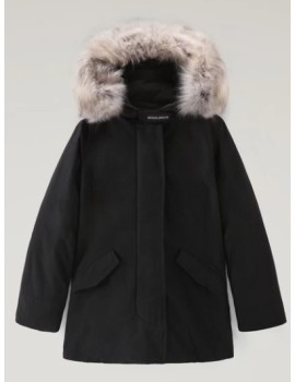 Giubbino Woolrich nero Arctic Parka da bambina con pelliccia removibile 4 anni- 14 anni