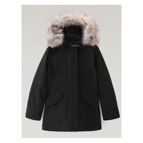 Giubbino Woolrich nero Arctic Parka da bambina con pelliccia removibile 4 anni- 14 anni