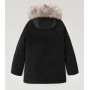 Giubbino Woolrich nero Arctic Parka da bambina con pelliccia removibile 4 anni- 14 anni