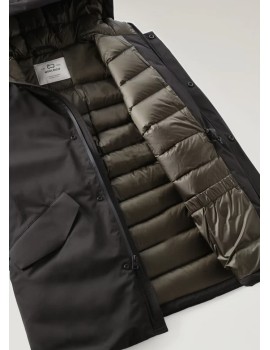 Giubbino nero polar Parka Woolrich bambino invernale 12 anni-14 anni