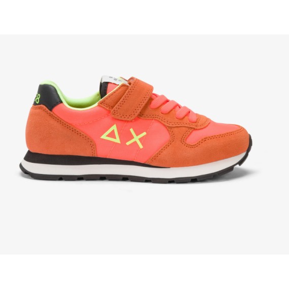 SNEAKERS ARANCIO FLUO SUN 68 BAMBINO INVERNALE DISPONIBILE DAL 28 AL 39