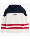 Felpa con cappuccioTommy Hilfiger in cotone garzato bambino estiva manica lunga con 2 anni- 16 anni